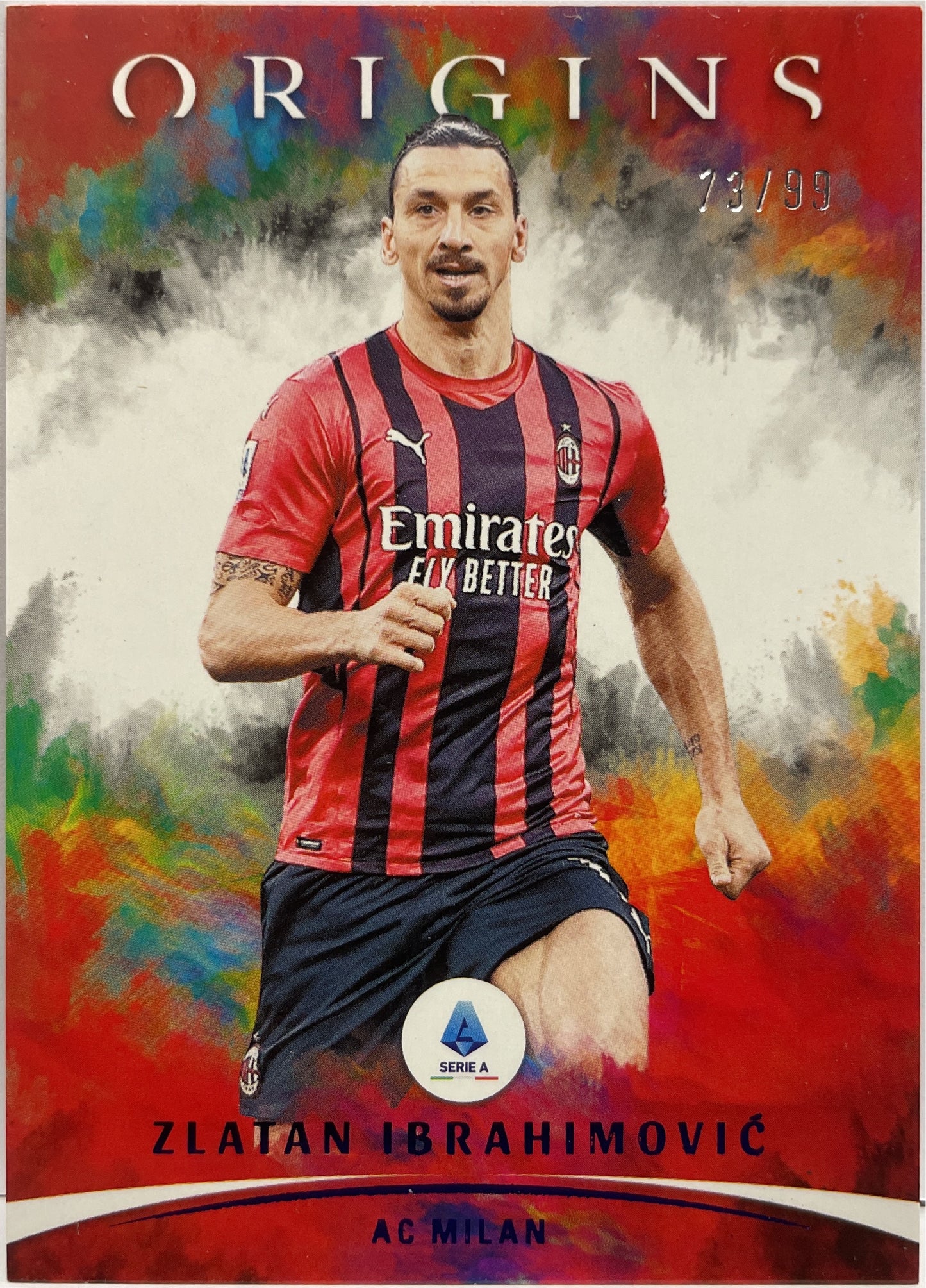 Zlatan Ibrahimovic 73/99 Origins Blue Chronicles 2021/22