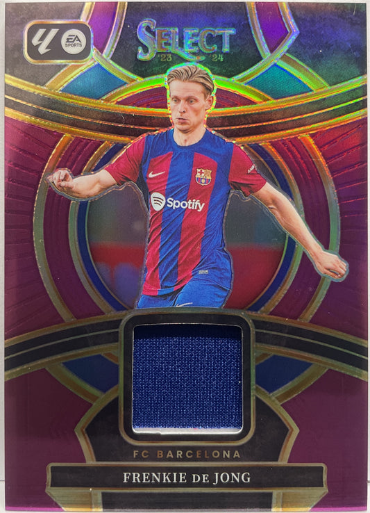 Frenkie De Jong 3/49 Select Swatches Patch Select La Liga 2023/24