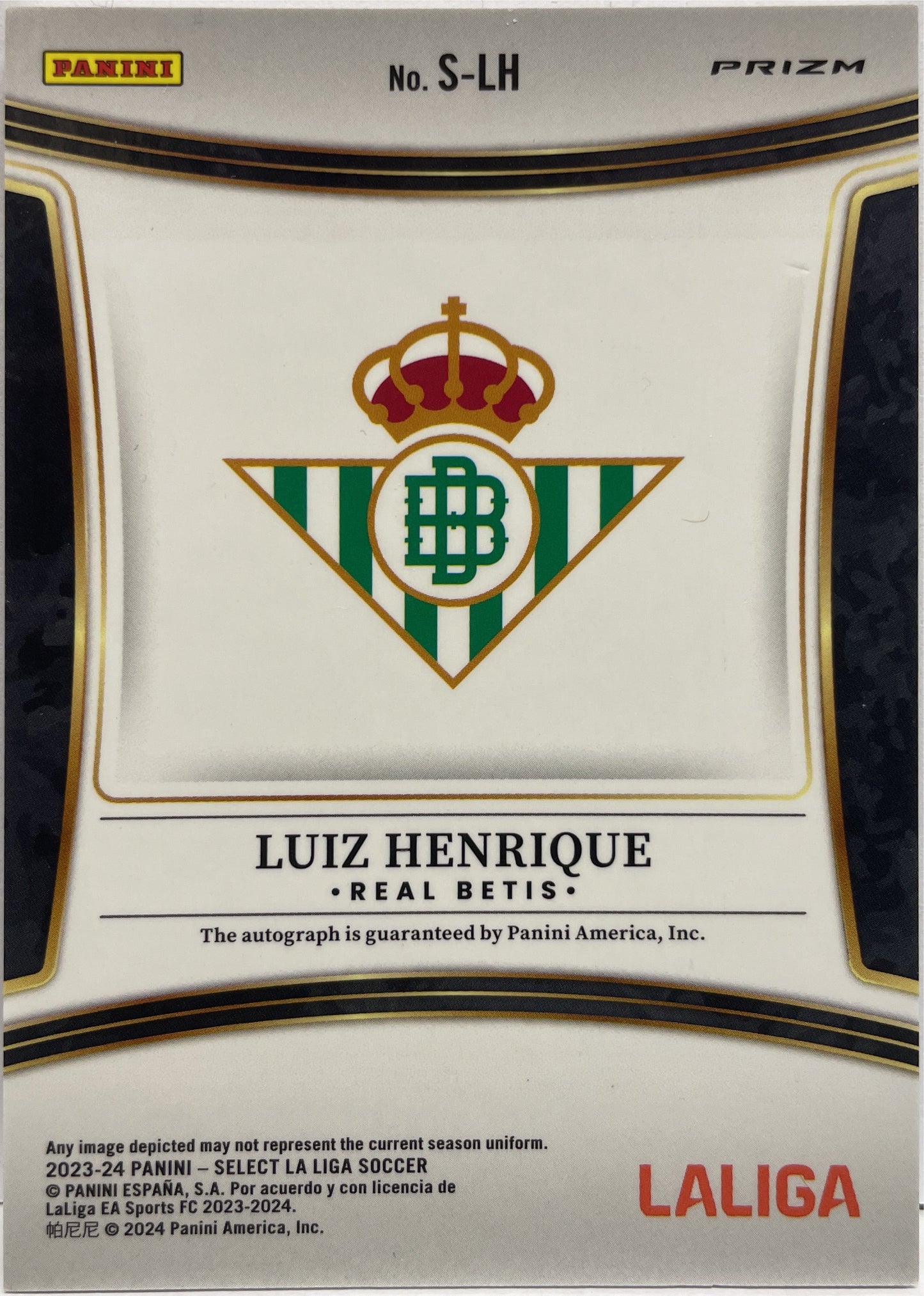 Luiz Henrique Autograph Select La Liga 2023/24