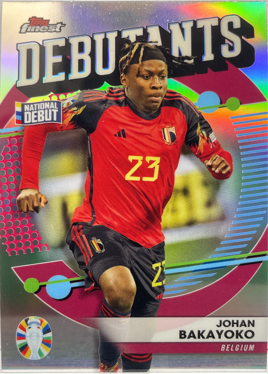 Mancolista-Debutants-Topps Finest Road To Uefa Euro 2024