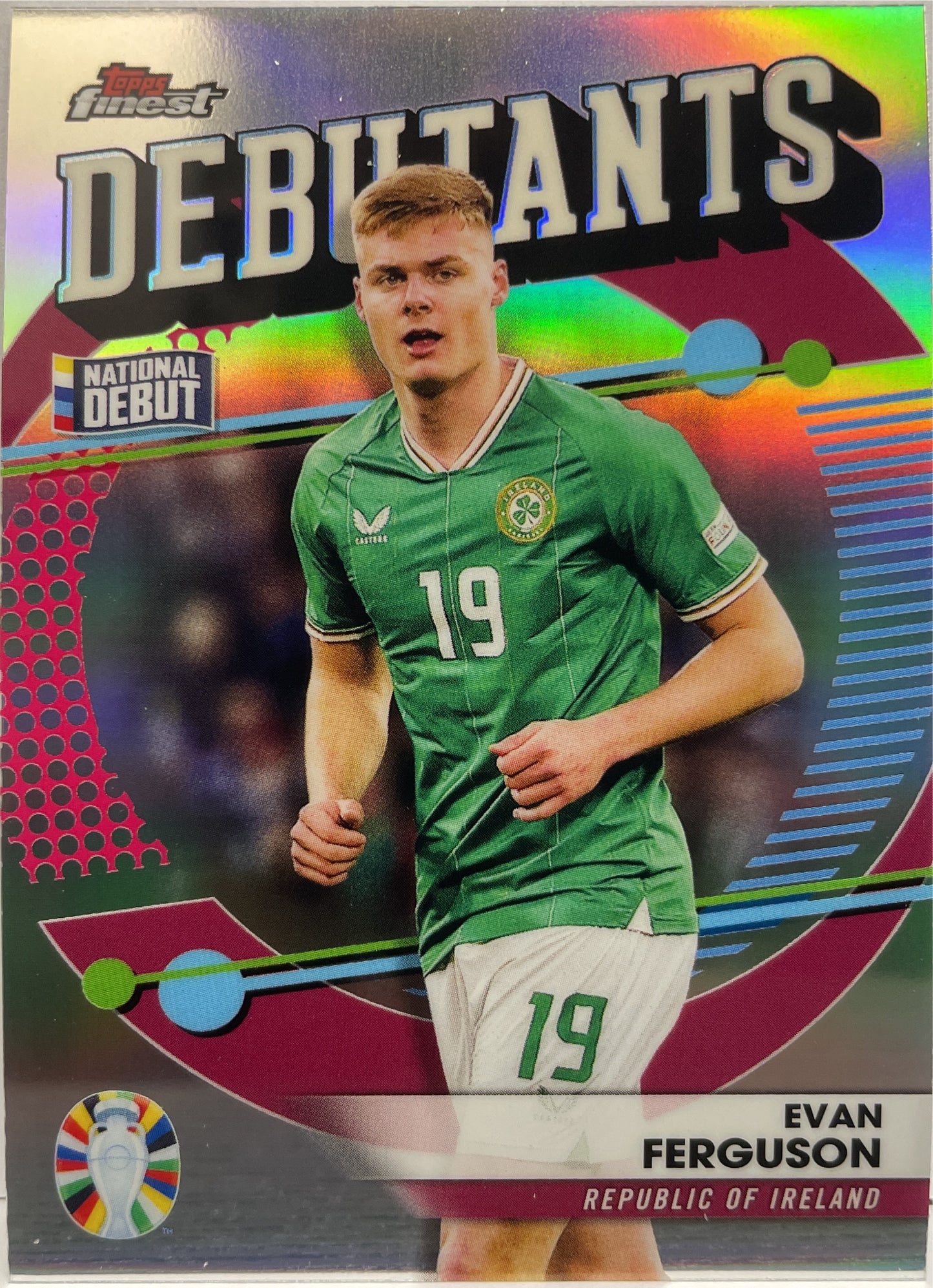 Mancolista-Debutants-Topps Finest Road To Uefa Euro 2024