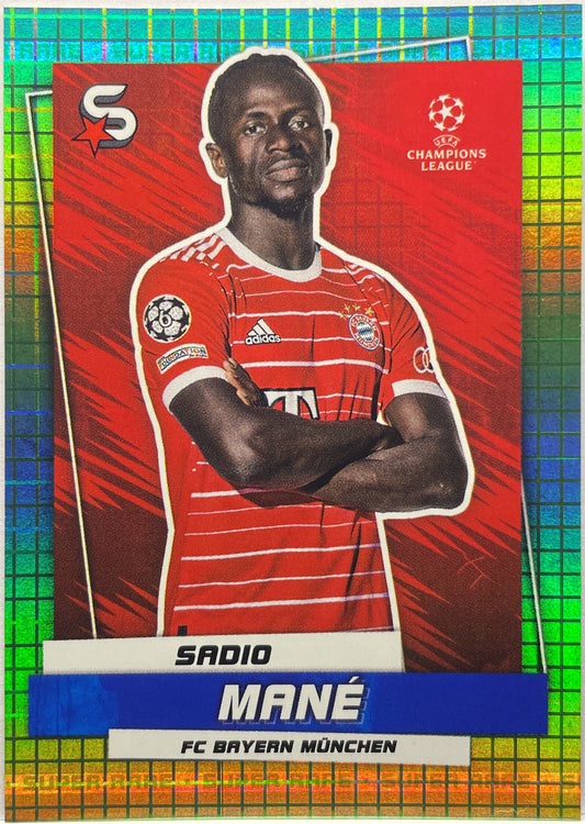 Sadio Mane 12/199 Green Uefa Superstars 2022/23