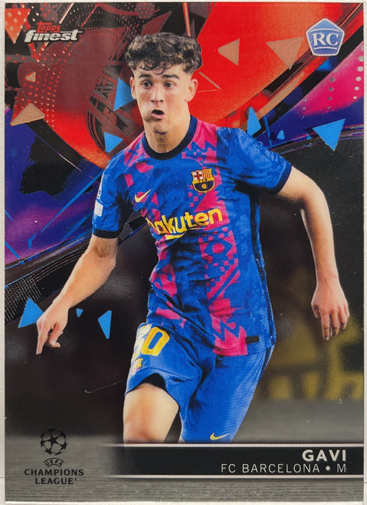Gavi Rookie Topps Finest UCL 2021/22