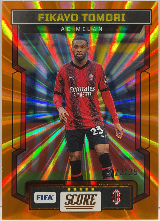 Fikayo Tomori 23/35 Orange Laser Score Fifa 2023/24