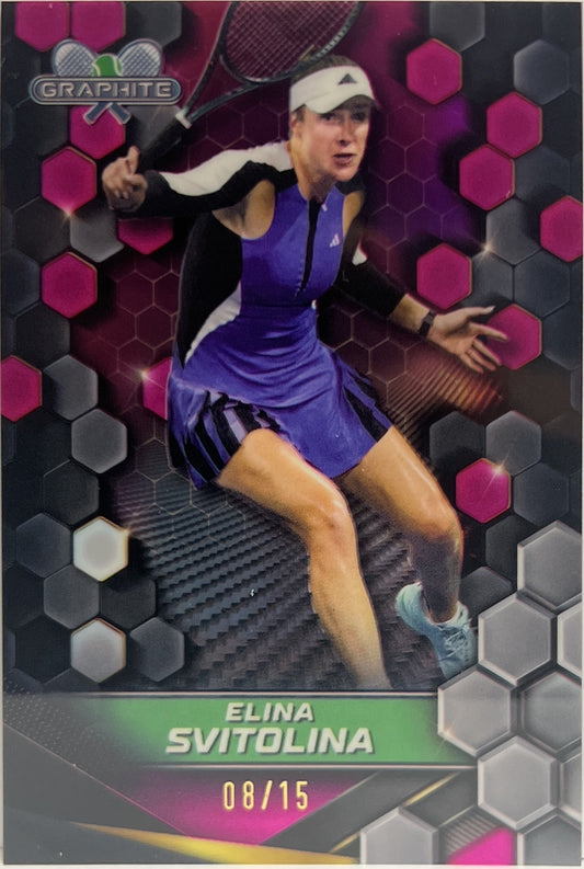 Elina Svitolina 8/15 Purple Topps Tennis Graphite 2024