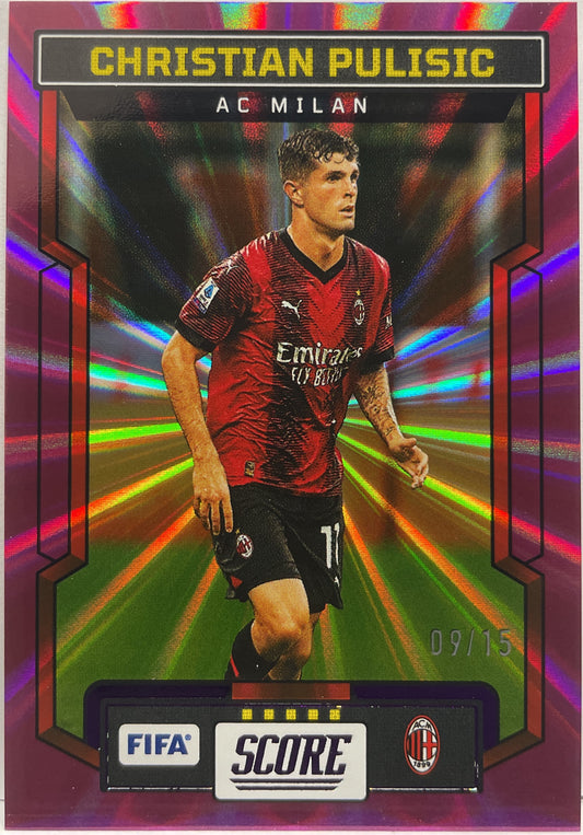 Christian Pulisic 9/15 Purple Laser Score Fifa 2023/24