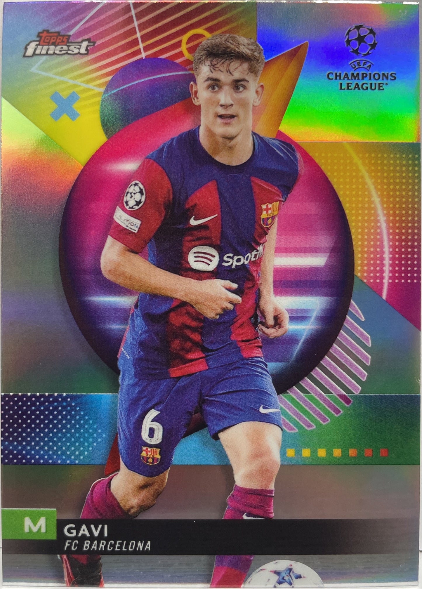 Mancolista-Refractor Parallels-Topps Finest UCC 2023/24