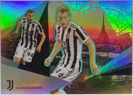 Dejan Kulusevski 11/40 Our City Turin Topps Fan Set Juventus 2020/21