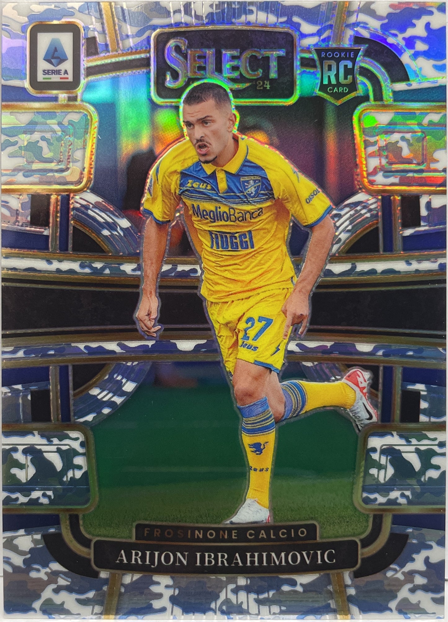 Arijon Ibrahimovic 16/30 Rookie Terrace Winter Camo Select Serie A 2023/24