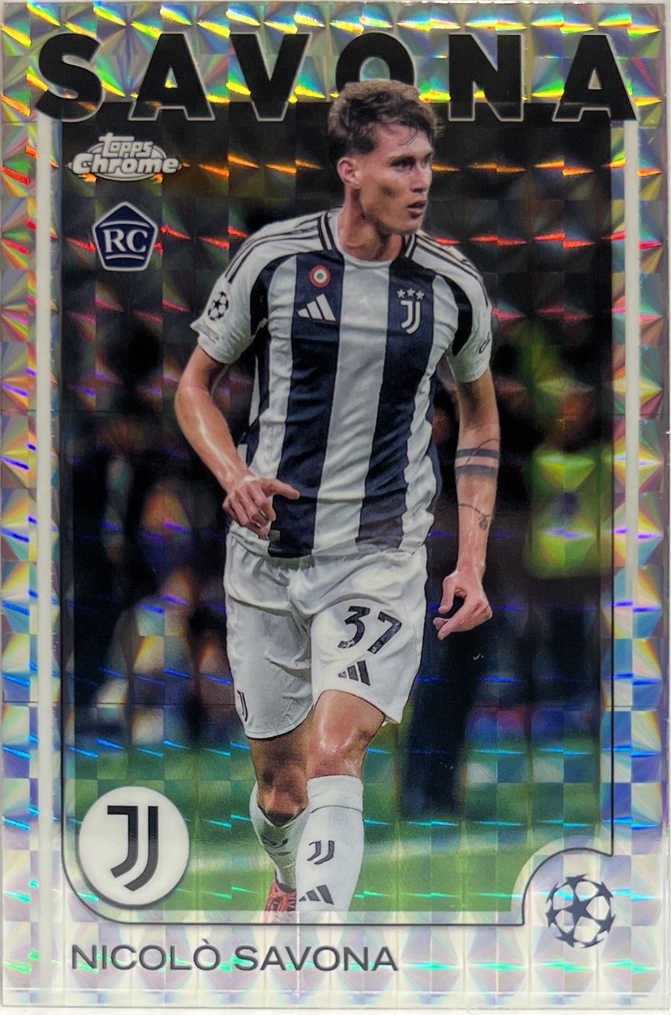 Mancolista-Geometric Refractors-Topps Chrome UCC 2024/25