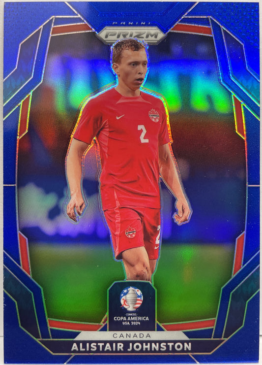 Alistair Johnston 53/110 Blue Prizm Copa America 2024