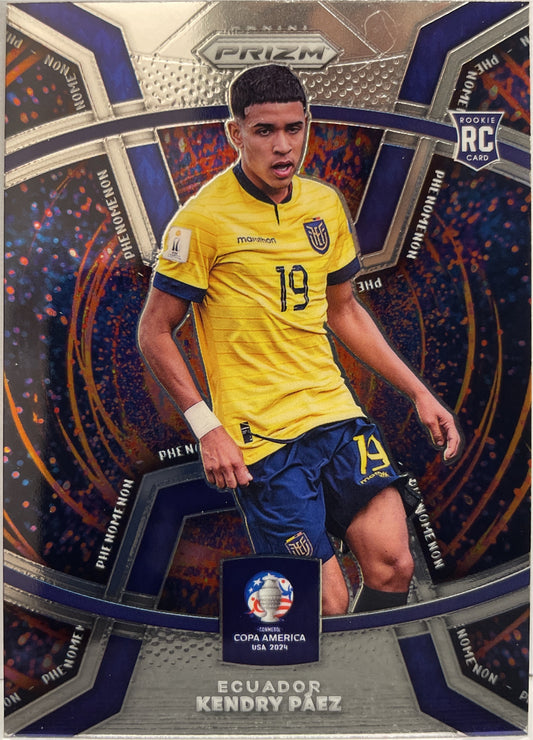 Kendry Paez Rookie Phenomenon Prizm Conmebol Copa America 2024