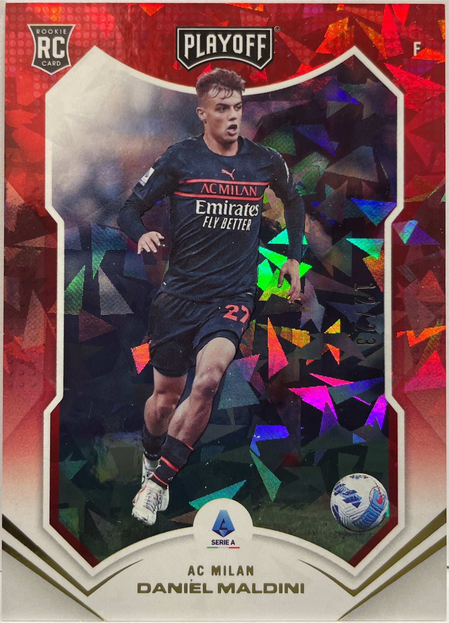 Daniel Maldini 12/23 Rookie Playoff Chronicles Serie A 2021/22