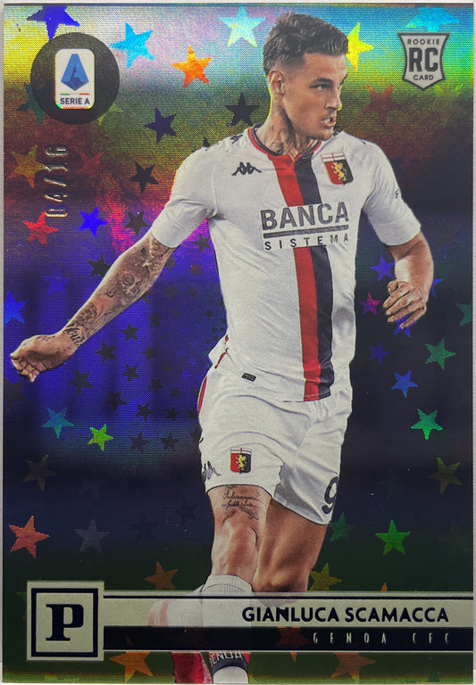 Gianluca Scamacca 4/16 Rookie Chronicles Panini 2020/21