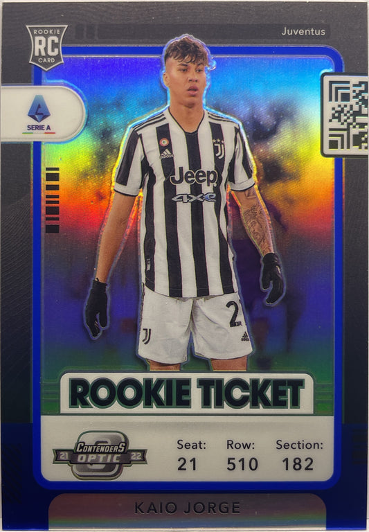 Kaio Jorge 72/99 Rookie Ticket Contenders Optic Chronicles 2021/22