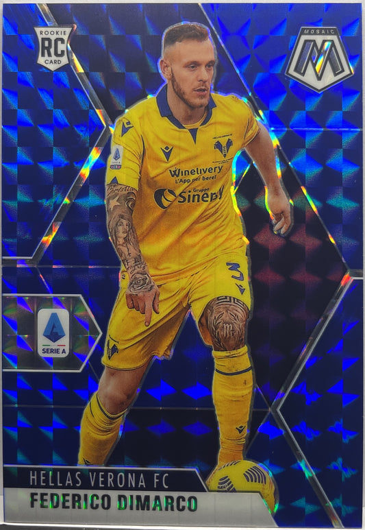 Federico Dimarco 41/99 Rookie Blue Mosaic Serie A 2020/21