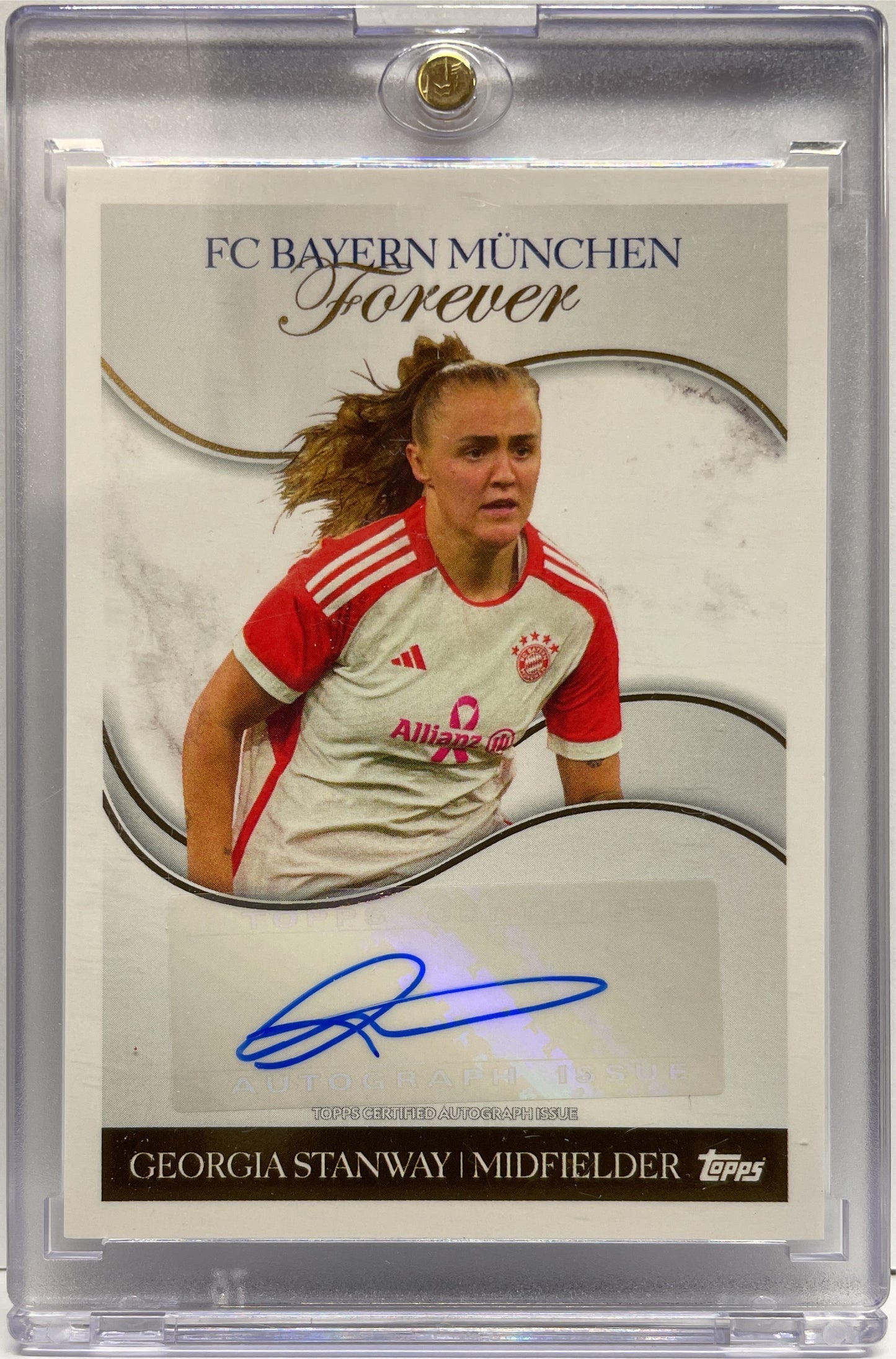 Georgia Stanway Autograph Topps Bayern Munchen Forever 2024