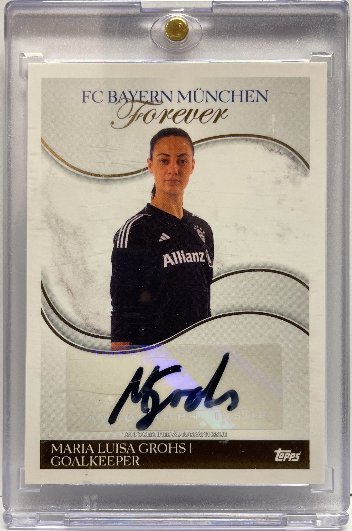 Maria Luisa Grohs Autograph Topps Bayern Munchen Forever 2024