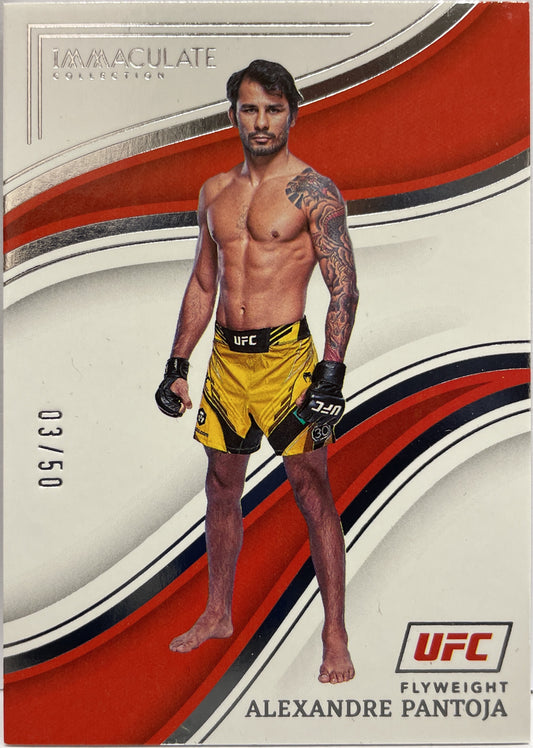 Alexandre Pantoja 3/50 Immaculate UFC 2023