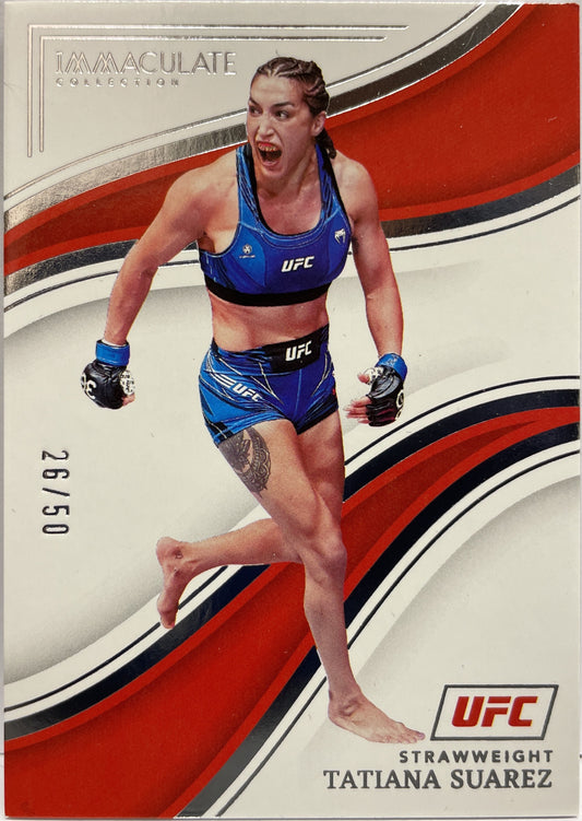 Tatiana Suarez 26/50 Immaculate UFC 2023