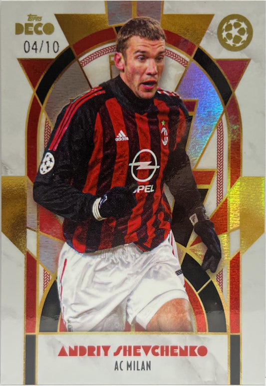 Andriy Shevchenko 4/10 Legends Topps Deco 2024/25