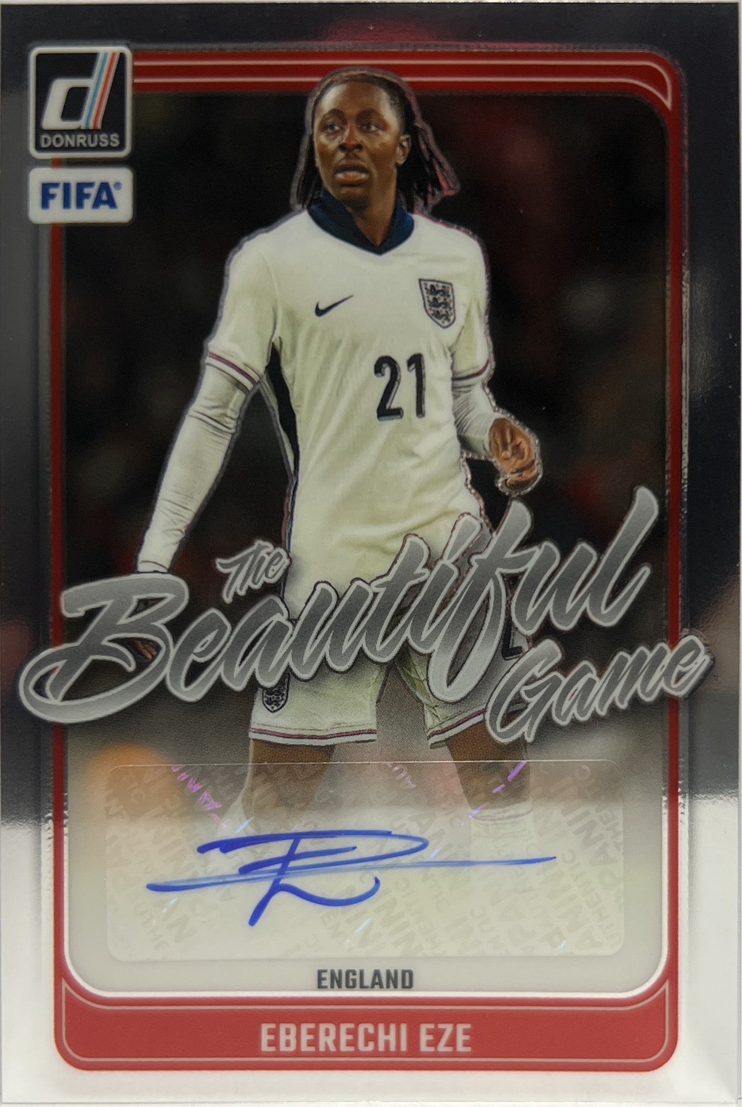 Eberechi Eze Autograph The Beautiful Game Donruss Fifa 2024/25