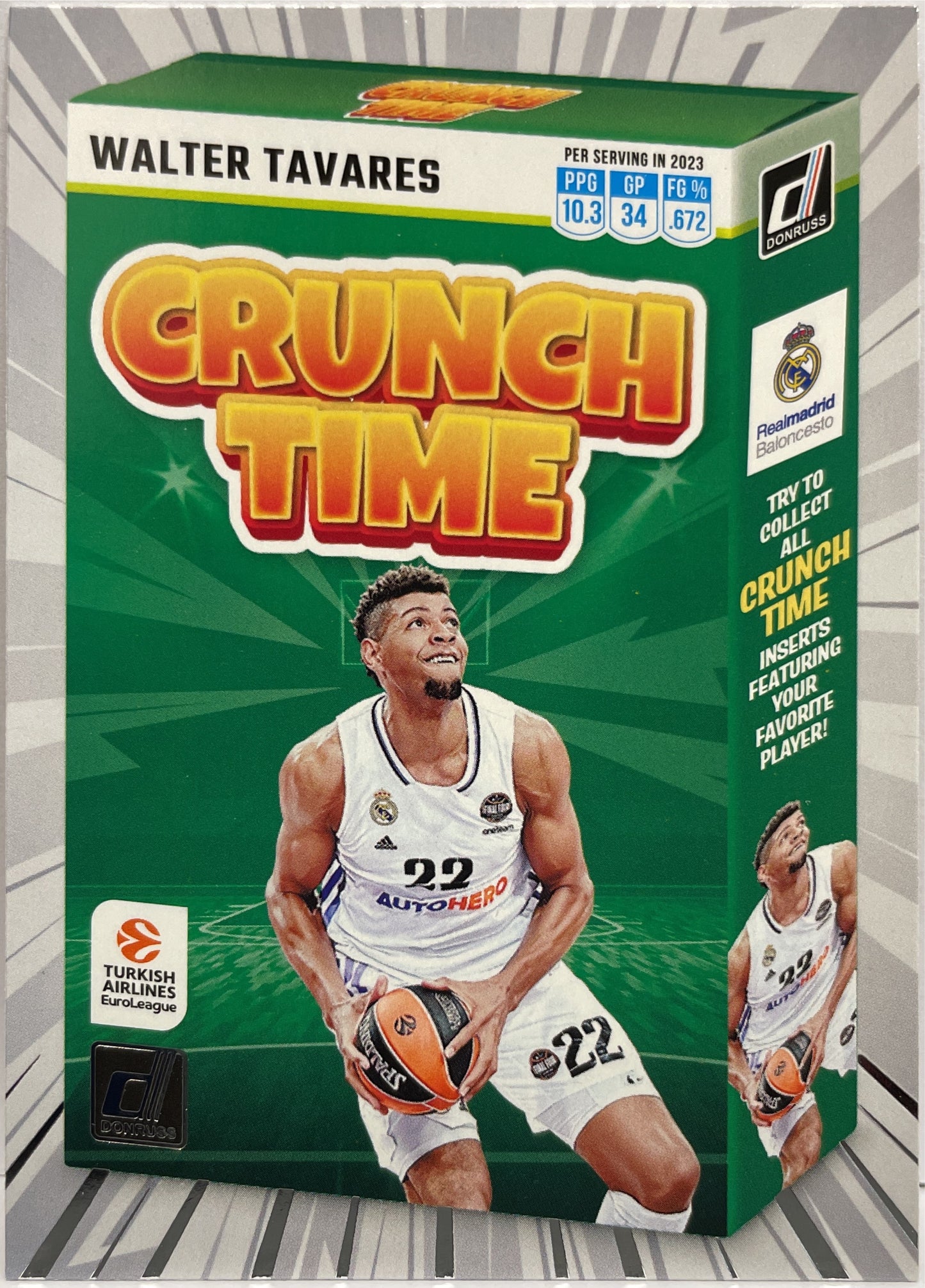 Mancolista-Crunch Time-Donruss Euroleague Basketball 2023/24