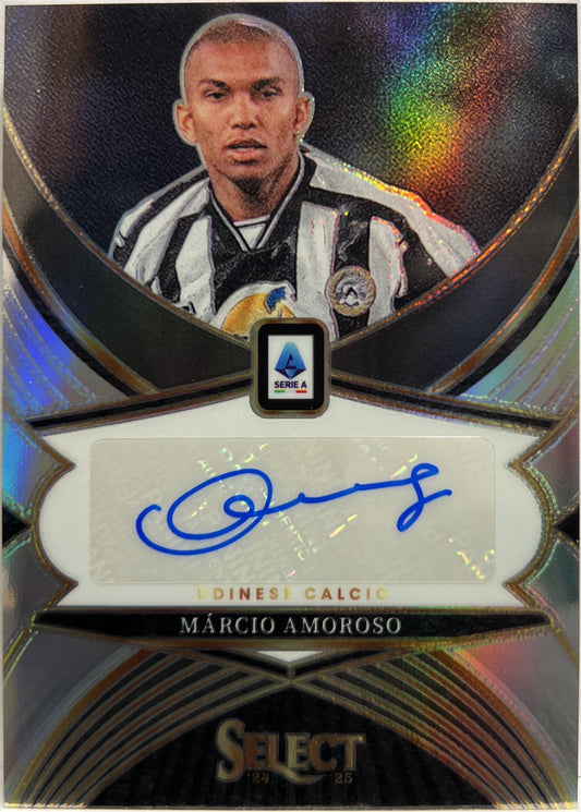 Marcio Amoroso Autograph Signature Select Serie A 2024/25