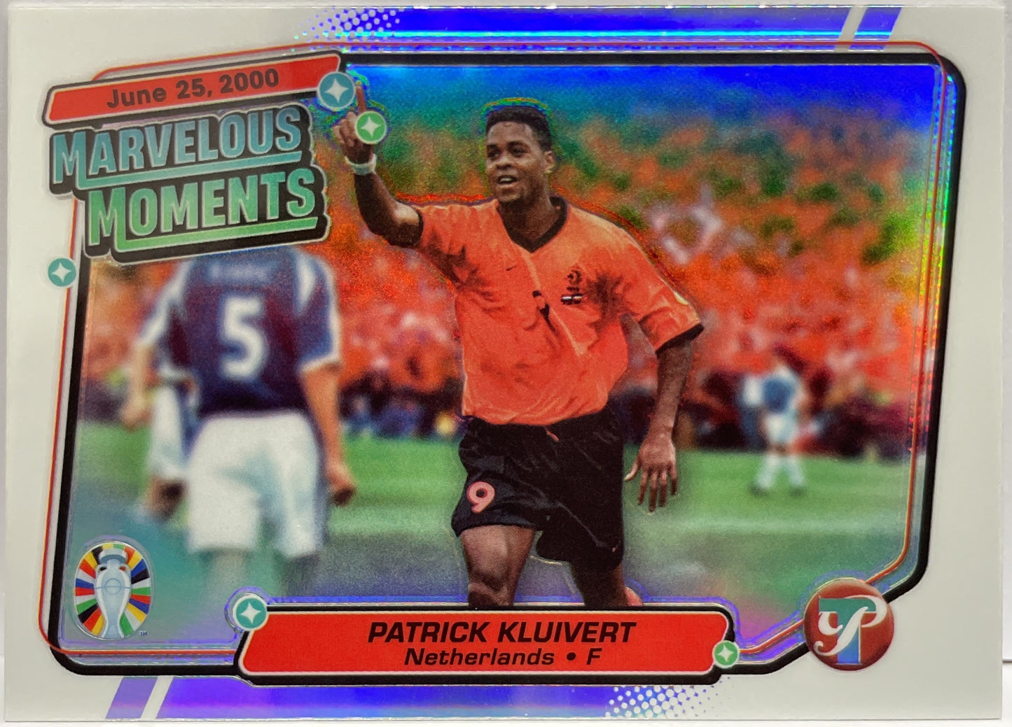 Patrick Kluivert Marvelous Moments Topps Pristine Uefa Euro 2024