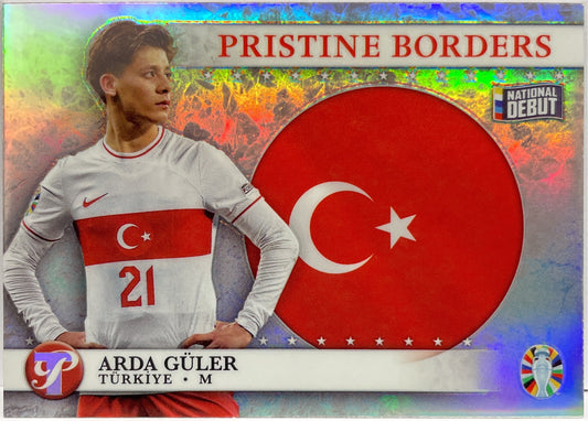 Mancolista-Pristine Borders-Topps Pristine Road To Uefa Euro 2024