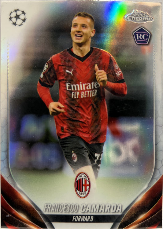 Francesco Camarda Rookie Refractor Topps Chrome UCC 2023/24