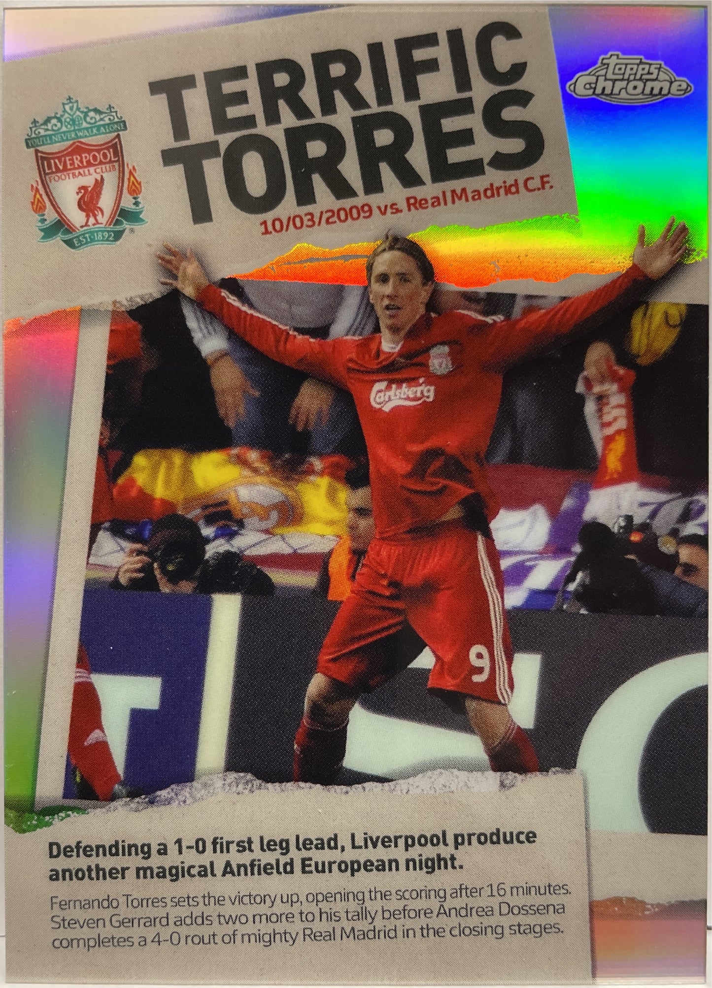 Mancolista-Idol & Making History & Clinical-Topps Chrome Liverpool 2023/24