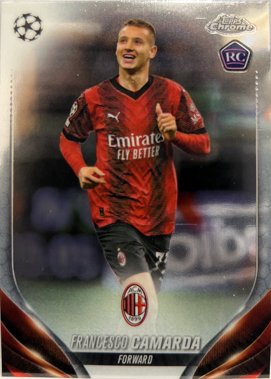 Francesco Camarda Rookie Topps Chrome UCC 2023/24