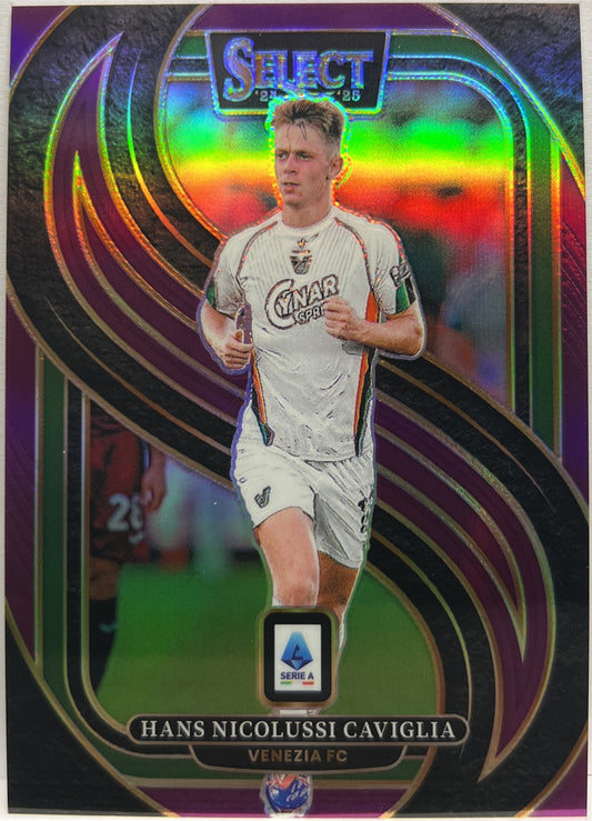 Hans Nicolussi Caviglia 14/49 Mezzanine Purple Select Serie A 2024/25