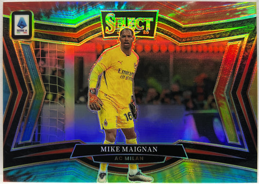 Mike Maignan 6/25 Field Level Tie Dye Select Serie A 2024/25