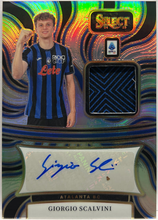 Giorgio Scalvini Patch Autograph Memorabilia Select Serie A 2024/25