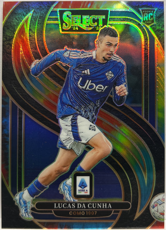 Lucas Da Cunha 3/25 Rookie Mezzanine Tie Dye Select Serie A 2024/25