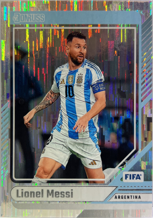 Lionel Messi Silver Donruss Fifa 2024/25
