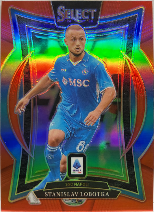 Mancolista-Red Parallels-Panini Select Serie A 2024/25