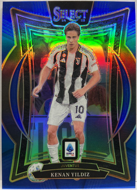 Mancolista-Blue Parallels-Panini Select Serie A 2024/25