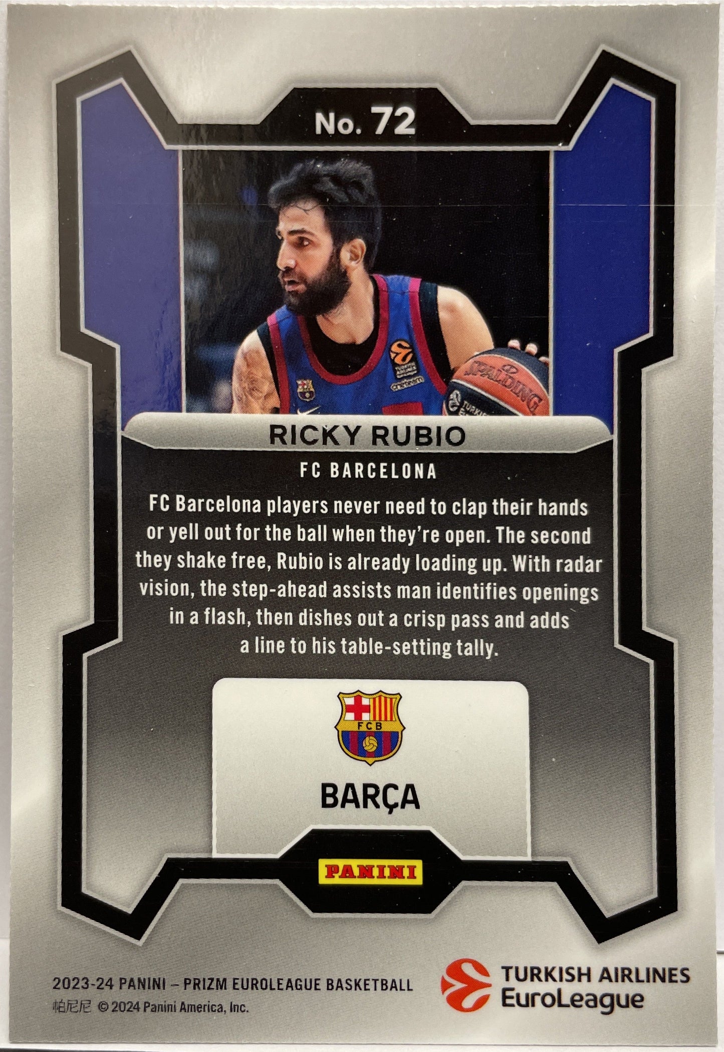 Mancolsta-Set Base & Refractor-Prizm Euroleague Basketball 2023/24