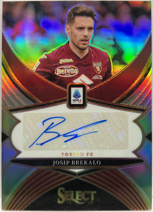 Josip Brekalo Autograph Signature Select Serie A 2024/25