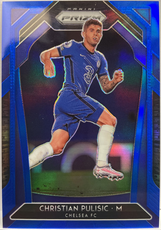 Christian Pulisic 97/199 Blue Prizm Premier League 2020/21