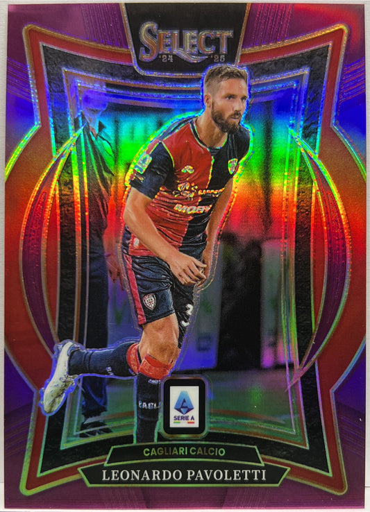 Leonardo Pavoletti 45/49 Terrace Purple Select Serie A 2024/25