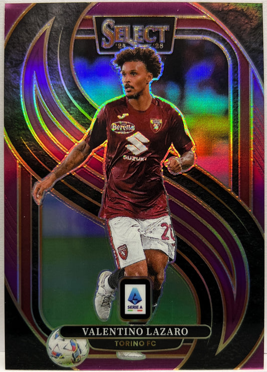 Valentino Lazaro 48/49 Mezzanine Purple Select Serie A 2024/25