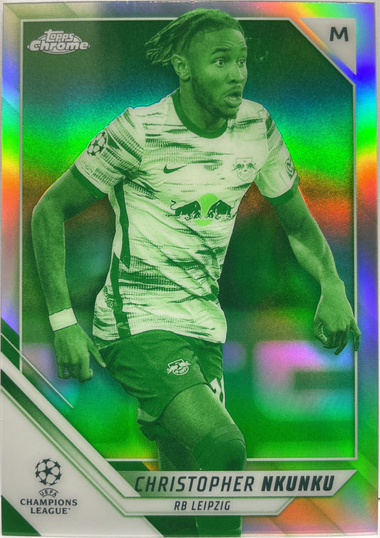 Christopher Nkunku 44/225 Night Vision Topps Chrome UCL 2021/22