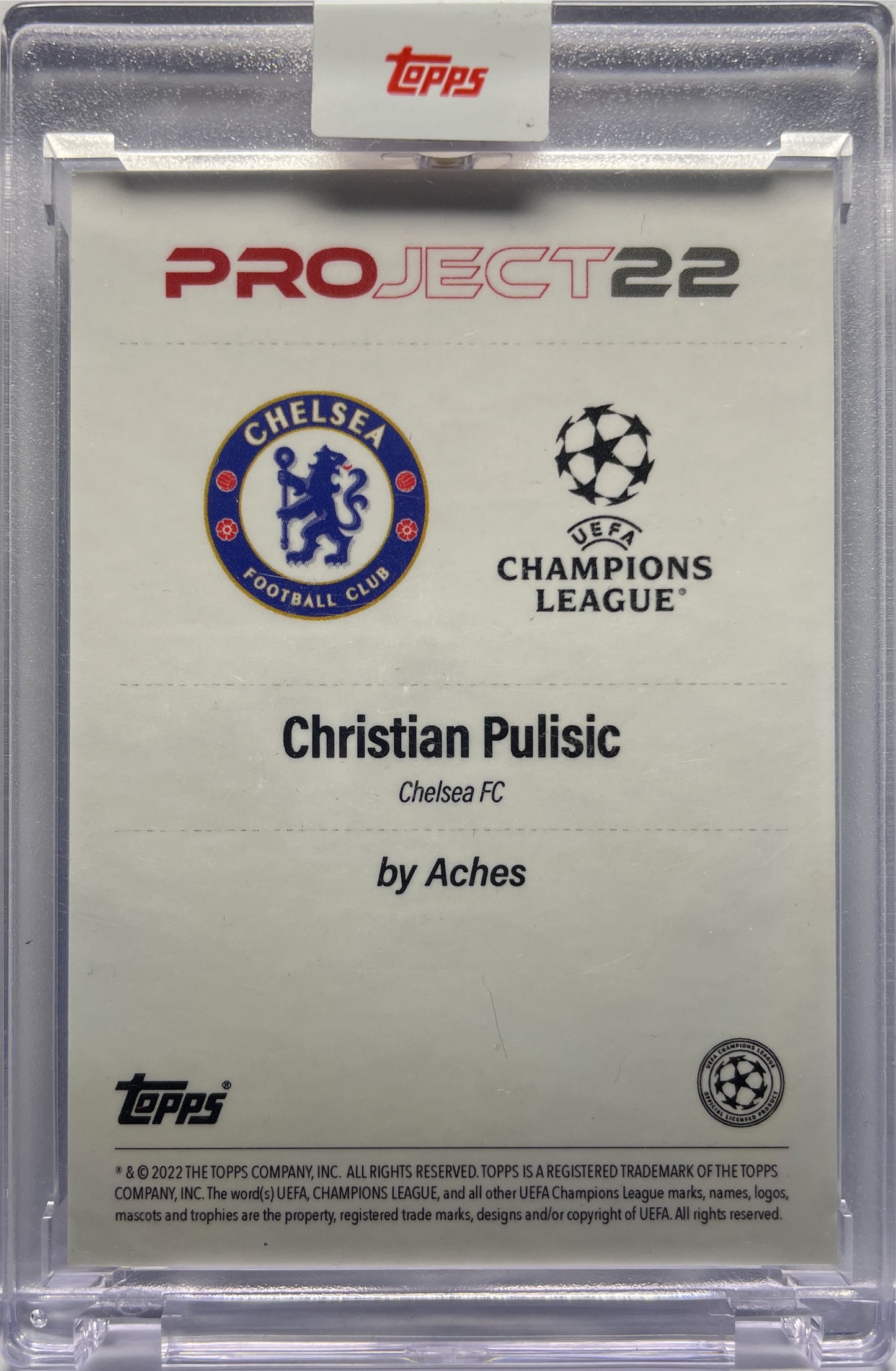 Christian Pulisic By Aches Topps Project 22