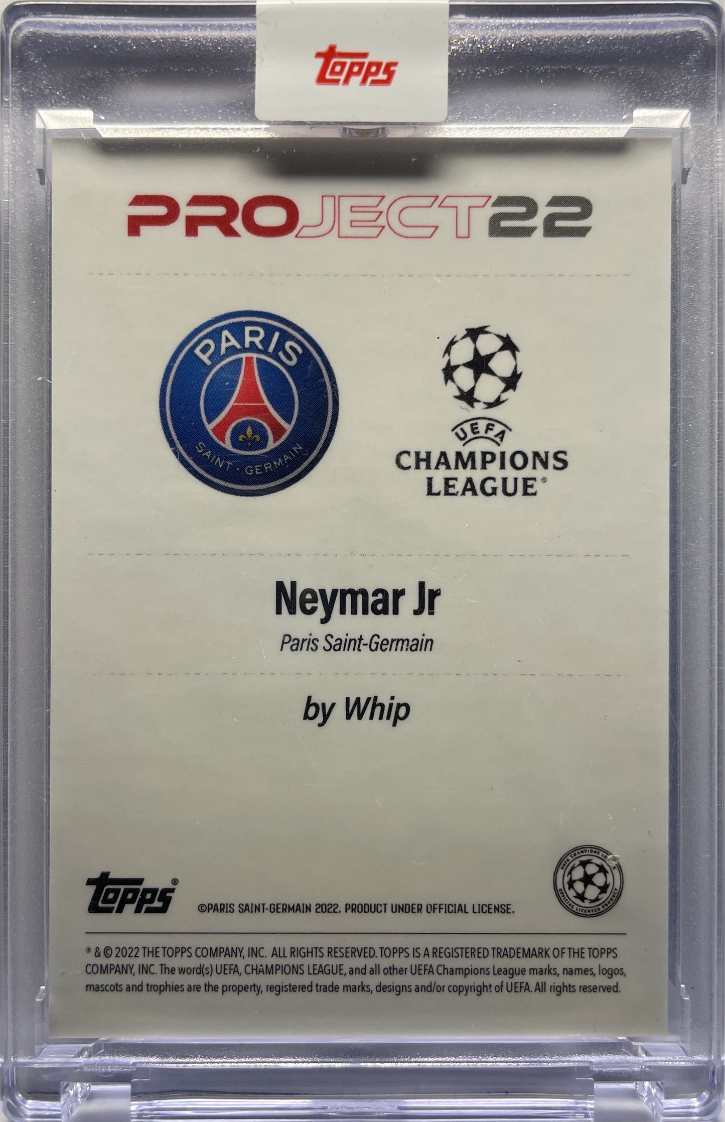 Neymar Jr By Whip Topps Project 22