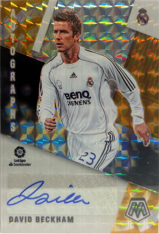 David Beckham Autograph Mosaic La Liga 2020/21
