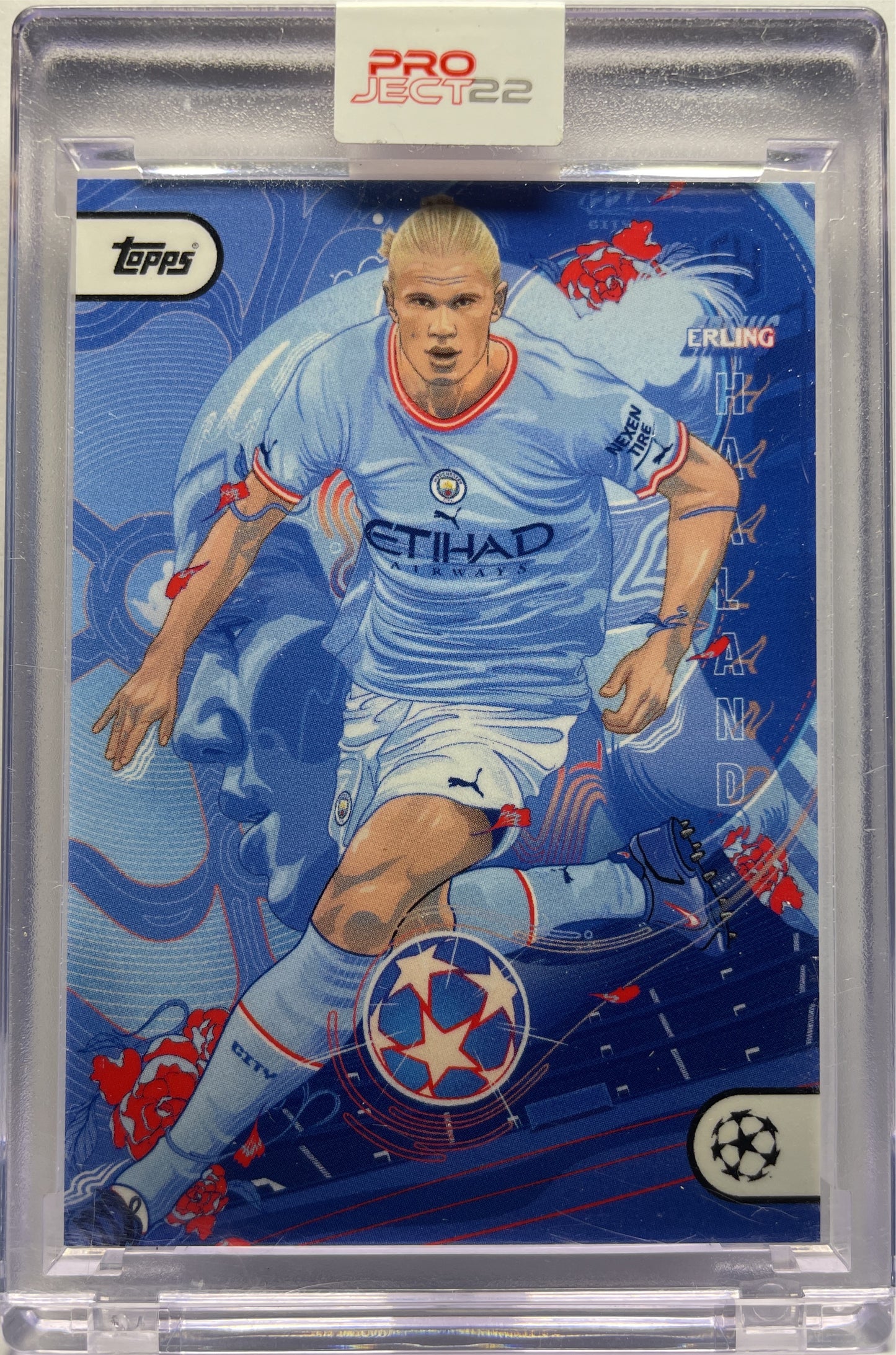 Erling Haaland By Ivan Vincent Aseo Topps Project 22